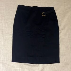 The Limited-Navy Blue Pencil Skirt